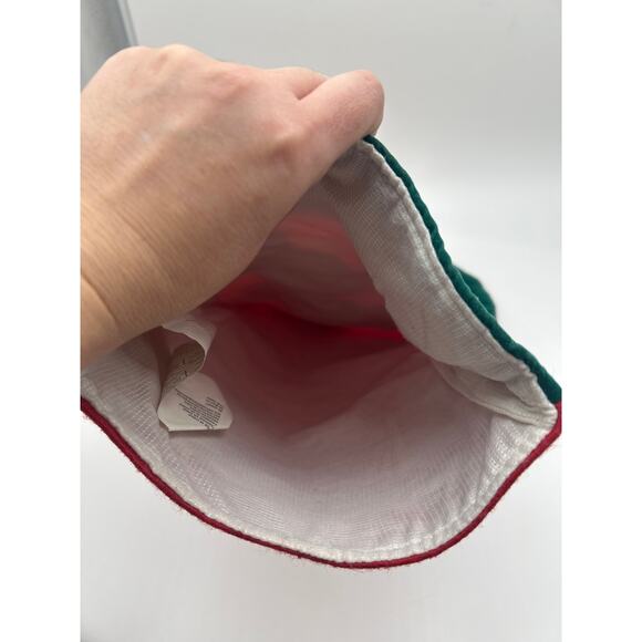 90s Disney Minnie Mouse 3D Embellished Red Felt Christmas Stocking Caroler - Picture 6 of 10